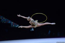 Лучшие моменты финала Кубка мира по художественной гимнастике в Баку