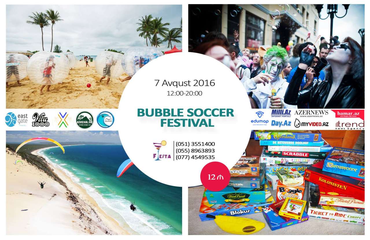 В Баку впервые пройдет экстрим-шоу Bubble Soccer Festival: футбол в надувных шарах