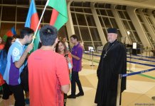 Торжественные проводы азербайджанских спортсменов на Летние Олимпийские игры в Рио-де-Жанейро (ФОТО)