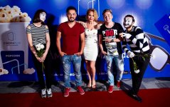 Торжественное открытие кинотеатра CinemaPlus в Amburan Mall: арки с цветами, шары и огромный дирижабль (ФОТО/ВИДЕО)