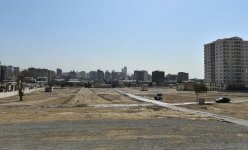 President Aliyev lays foundation of new road-transport infrastructure  (PHOTO)