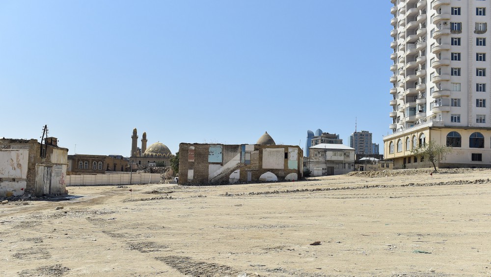 President Aliyev lays foundation of new road-transport infrastructure  (PHOTO)