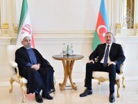 Состоялась встреча Президентов Азербайджана и Ирана один на один
