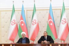Президент Ильхам Алиев: Проведенные переговоры и подписанные документы обеспечат дальнейшее развитие азербайджано-иранских связей