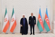 В Баку состоялась церемония официальной встречи Президента Ирана