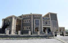 Президент Ильхам Алиев принял участие в открытии детского сада в Габале, построенного по инициативе Фонда Гейдара Алиева (ФОТО)