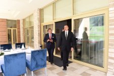Президент Ильхам Алиев принял участие в открытии отеля “Qafqaz Tufandağ Mountain Resort” в Габале (ФОТО)