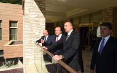 Президент Ильхам Алиев принял участие в открытии отеля “Qafqaz Tufandağ Mountain Resort” в Габале (ФОТО)