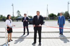 Президент Ильхам Алиев принял участие в открытии административного здания Габалинской районной организации партии «Ени Азербайджан» (ФОТО)