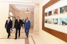 Президент Ильхам Алиев принял участие в открытии административного здания Габалинской районной организации партии «Ени Азербайджан» (ФОТО)