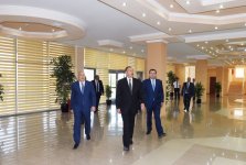 Президент Ильхам Алиев ознакомился с условиями в капитально отремонтированном  Олимпийском комплексе в Исмаиллы