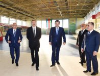 Президент Ильхам Алиев ознакомился с условиями в капитально отремонтированном  Олимпийском комплексе в Исмаиллы