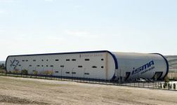 President Aliyev attends opening of bicycle factory in Ismayilli