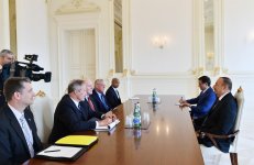 Президент Ильхам Алиев принял представителя Конгресса США (ФОТО)