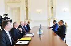 Президент Ильхам Алиев принял представителя Конгресса США (ФОТО)