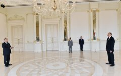 Президент Азербайджана принял верительные грамоты посла Бельгии  (ФОТО)