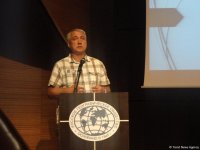 "Каспий – море дружбы": презентация Русского географического общества в Азербайджане (ФОТО)