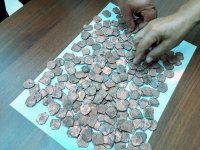 В Джалилабаде обнаружен денежный клад XII века (ФОТО)