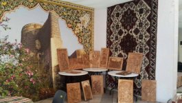 Ковровое искусство Азербайджана и шебеке в форме шахматных фигур (ФОТО)