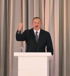Президент Ильхам Алиев и его супруга встретились с участвовавшими в XXXI Летних Олимпийских играх спортсменами