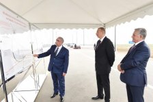 Президент Ильхам Алиев принял участие в открытии после реконструкции автодороги в Билясуварском районе (ФОТО)