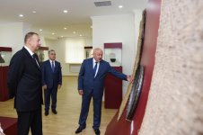 Президент Азербайджана принял участие в открытии историко-краеведческого музея в Масаллы (ФОТО)