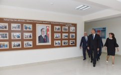 Президент  Ильхам Алиев ознакомился с условиями, созданными после капитального ремонта в здании школы № 265 в Баку (ФОТО)