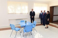 Президент Ильхам Алиев ознакомился с условиями, созданными в школе номер 247 в Баку (ФОТО)