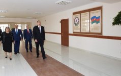 Президент Ильхам Алиев ознакомился с условиями, созданными в школе номер 247 в Баку (ФОТО)