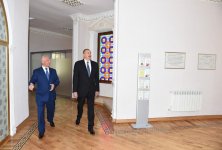 Президент Ильхам Алиев принял участие в открытии Дома бракосочетания в Хачмазском районе (ФОТО)