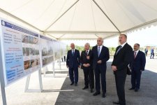 Президент Ильхам Алиев принял участие в открытии Яламинского агропарка (ФОТО)