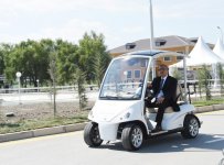 Президент Ильхам Алиев принял участие в открытии Яламинского агропарка (ФОТО)