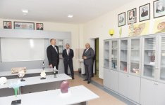 В селе Гиль Гусарского района сдано в эксплуатацию новое здание полной средней школы (ФОТО)