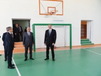 В селе Гиль Гусарского района сдано в эксплуатацию новое здание полной средней школы (ФОТО)
