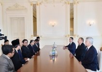 Президент Ильхам Алиев принял делегацию Народного консультативного конгресса Индонезии (ФОТО)