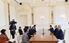 Президент Ильхам Алиев принял делегацию Народного консультативного конгресса Индонезии (ФОТО)
