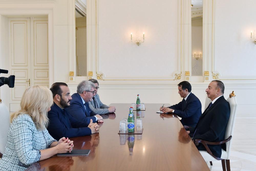 Президент Азербайджана принял вице-президента Европарламента (ФОТО)