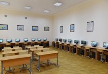 Президент Ильхам Алиев ознакомился с условиями, созданными в школе номер 58 Баку (ФОТО)