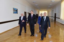 Президент Ильхам Алиев ознакомился с условиями, созданными в школе номер 58 Баку (ФОТО)