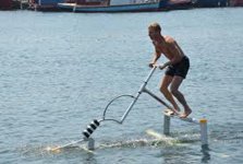 Впервые в Азербайджане нестандартный чемпионат по акваскипперу (ВИДЕО, ФОТО)