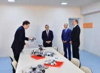 Президент Ильхам Алиев ознакомился с условиями в академии IT STEP, созданной на базе Бакинского профлицея №9 (ФОТО)