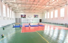 Президент Ильхам Алиев принял участие в открытии нового здания средней школы номер 311 в Баку (ФОТО)