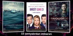 Новые фильмы Голливуда, Европы и Турции на экране Киноцентра "Низами"