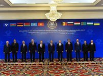 Президент Азербайджана принял участие в заседании  Совета глав государств СНГ в Бишкеке (ФОТО)
