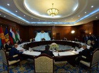 Президент Азербайджана принял участие в заседании  Совета глав государств СНГ в Бишкеке (ФОТО)