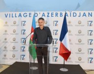 Первая леди Мехрибан Алиева приняла участие в церемонии открытия "Азербайджанского городка" в Париже (ФОТО)