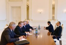 Президент Азербайджана принял главу Совета безопасности Беларуси