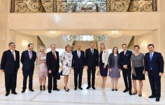 Президент  Ильхам Алиев принял делегацию  Комитета парламентского сотрудничества ЕС- Азербайджан