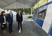 Президент Ильхам Алиев заложил фундамент Мингячевирского промпарка (ФОТО)