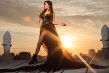 Кенуль Азизова встретила утро в Баку фотопроектом "Gəl ey səhər" (ФОТО)